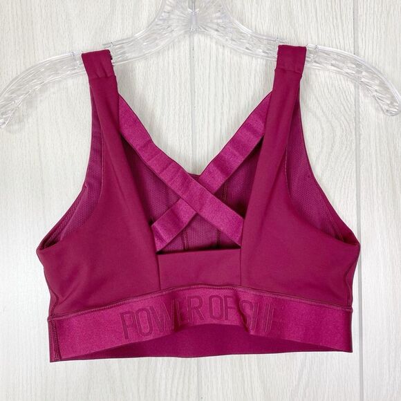 Athleta | Pink Power Of She Sports Bra Size Small - Picture 7 of 8